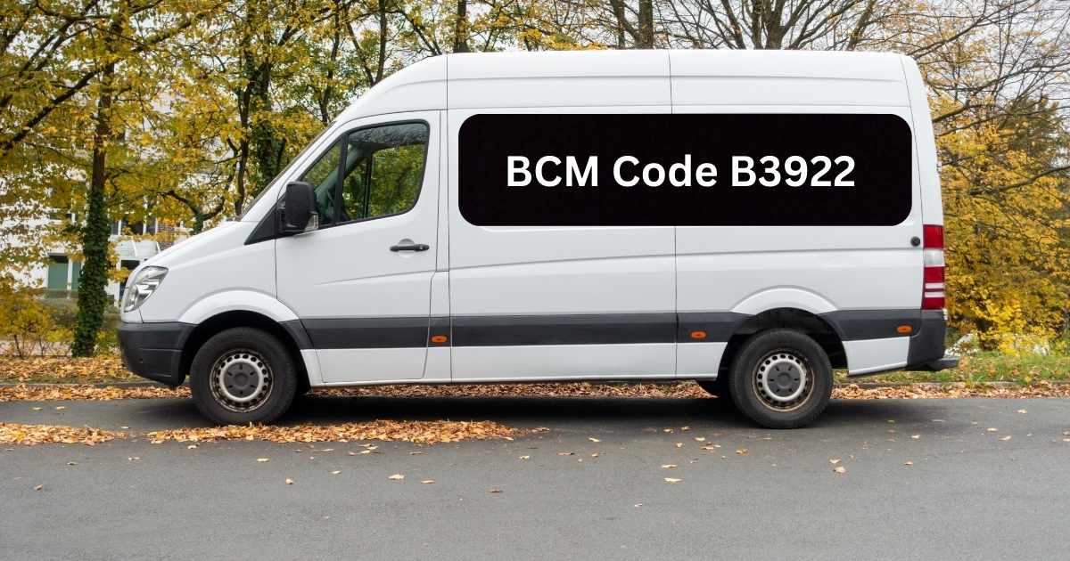 BCM Code B3922 in Chevy Express Van