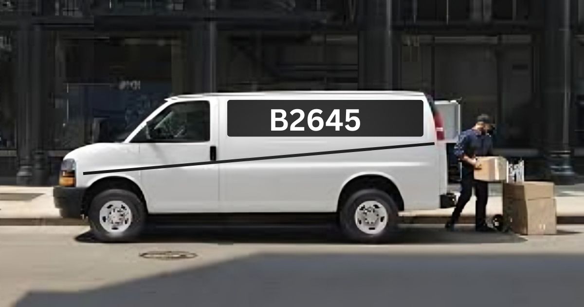 BCM Code B2645 in Chevy Express Van