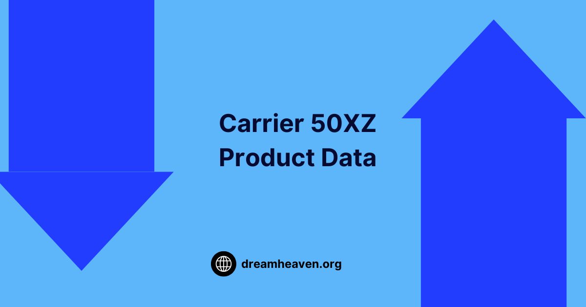 Carrier 50XZ Product Data