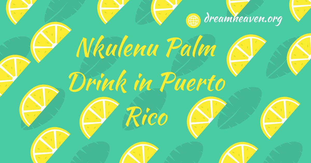 Nkulenu Palm Drink in Puerto Rico