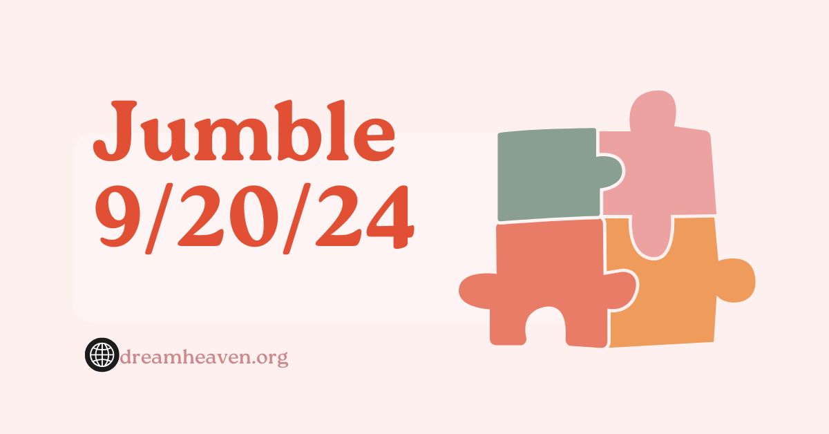 Jumble 9/20/24